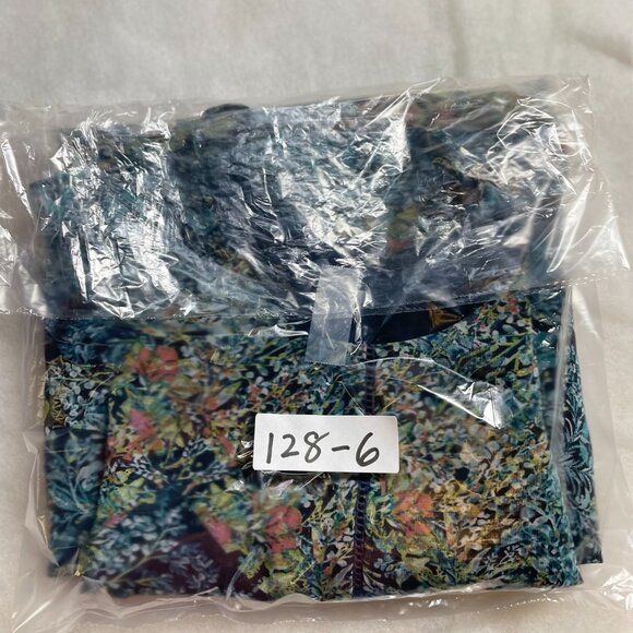 BCBGeneration Womens Multicolor Lightweight Floral Mint Tea A-Line Dress Size L - Picture 14 of 14